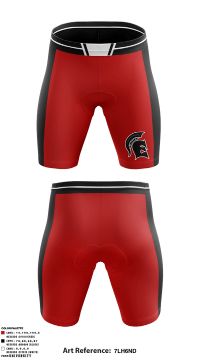 Emporia Middle School Wrestling 21662944 Men's Compression Shorts - 1