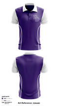 Dawson High School Basketball 82983992 Short Sleeve Performance Polo - 1