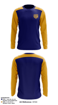 Fountain Valley Little League 36472365 Long Sleeve Performance Shirt - 1