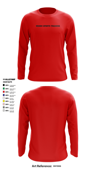 Venom Sports Training 59845358 Long Sleeve Performance Shirt - 3