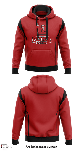 Hoodie, Elyria High School Cheer, School Spirit Store, Teamtime, Team time, sublimation, custom sports apparel, team uniforms, spirit wear, spiritwear, sports uniforms, custom shirts, team store, custom team store, fundraiser sports, apparel fundraiser