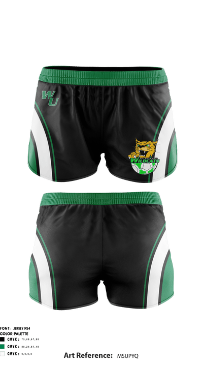 Wilmington University 40204458 Mens Soccer Shorts - 1