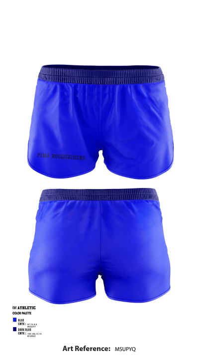 Pima Roughriders 21007997 Women's Shorts - 1