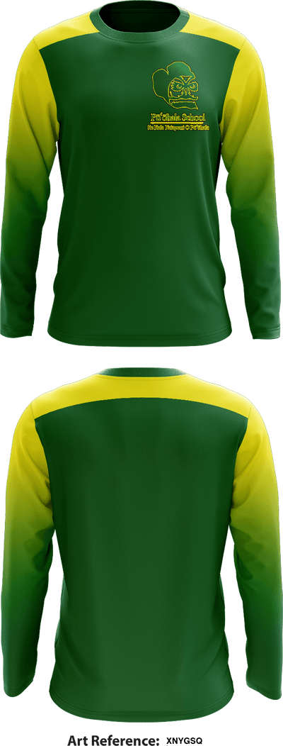 Puohala Elementary 30845518 Long Sleeve Performance Shirt - 4