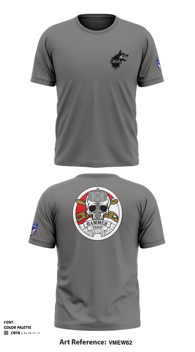 HHT, 5-1 CAV 78942077 Short Sleeve Performance Shirt - 3