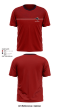 Milaca High School Baseball 25447795 Short Sleeve Performance Shirt - 1