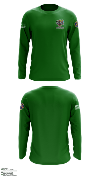 Long Sleeve Performance Shirt, , Marines, Teamtime, Team time, sublimation, custom sports apparel, team uniforms, spirit wear, spiritwear, sports uniforms, custom shirts, team store, custom team store, fundraiser sports, apparel fundraiser