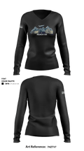 Reach Air Medical Services 44805741 Women's Long Sleeve V-neck Shirt - 1