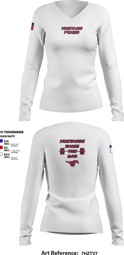 Nixon Smiley Powerlifting 50185525 Women's Long Sleeve V-neck Shirt - 2