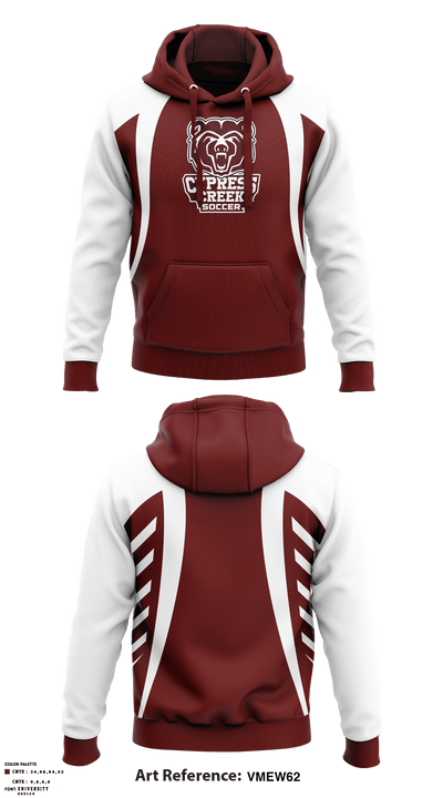 Cypress Creek High School Soccer 37877406 Hoodie - 1