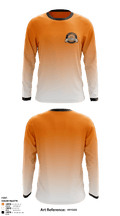 Big Orange Tipoff Club 86633993 Long Sleeve Shooting Shirt - 1