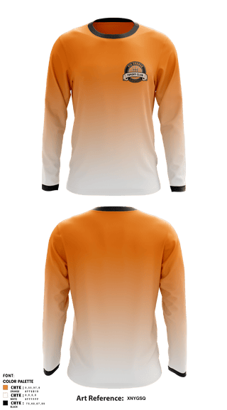 Long Sleeve Shooting Shirt, Big Orange Tipoff Club, Men's Basketball, Teamtime, Team time, sublimation, custom sports apparel, team uniforms, spirit wear, spiritwear, sports uniforms, custom shirts, team store, custom team store, fundraiser sports, apparel fundraiser