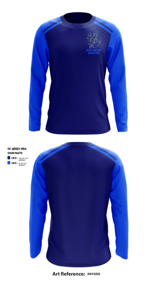 Long Sleeve Performance Shirt, Deer Valley High School Baseball, Baseball, Teamtime, Team time, sublimation, custom sports apparel, team uniforms, spirit wear, spiritwear, sports uniforms, custom shirts, team store, custom team store, fundraiser sports, apparel fundraiser
