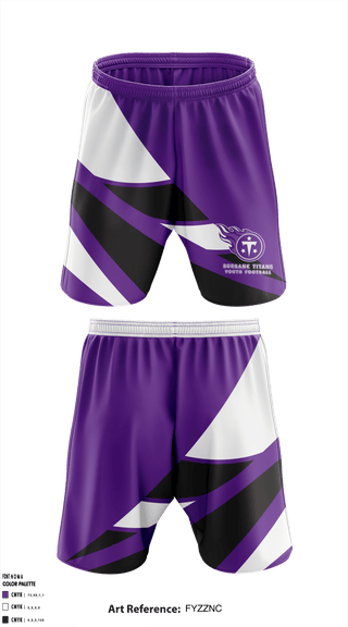 Athletic Shorts With Pockets, Burbank Titans Youth Football, Football, Teamtime, Team time, sublimation, custom sports apparel, team uniforms, spirit wear, spiritwear, sports uniforms, custom shirts, team store, custom team store, fundraiser sports, apparel fundraiser