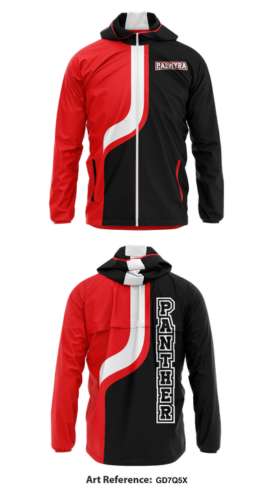 Palmyra High School Track 17565726 Windbreaker - 1