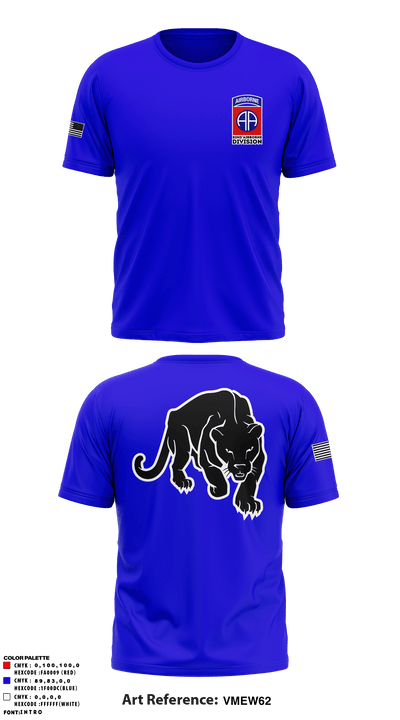 82nd Airborne Division 13131844 Short Sleeve Performance Shirt - 2