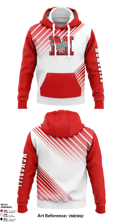 Memorial High School Soccer 20127913 Hoodie - 1
