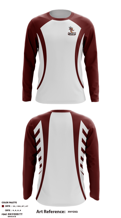 St Anthony Catholic High School Soccer 26408677 Long Sleeve Performance Shirt - 1