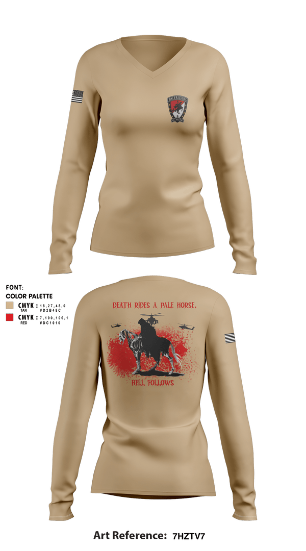 Women's Long Sleeve Vneck Shirt, , Army, Teamtime, Team time, sublimation, custom sports apparel, team uniforms, spirit wear, spiritwear, sports uniforms, custom shirts, team store, custom team store, fundraiser sports, apparel fundraiser