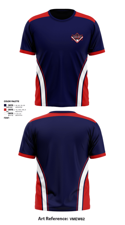 Crosby Sports Association 91594255 Short Sleeve Performance Shirt - 1