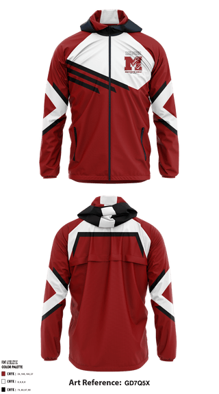 Windbreaker, Milford High School Dance, School Spirit Store, Teamtime, Team time, sublimation, custom sports apparel, team uniforms, spirit wear, spiritwear, sports uniforms, custom shirts, team store, custom team store, fundraiser sports, apparel fundraiser