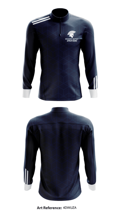 MBU Spartans Golf 95997382 Quarter Zip Jacket - 1