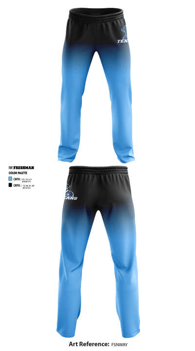Sam Rayburn High School Cross Country 61972841 Sweatpants - 1