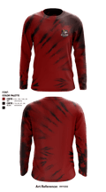 BATTLEGROUND WRESTLING 37344542 Long Sleeve Performance Shirt - 1