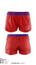 Midway High School Track 35894207 Women's Shorts - 1