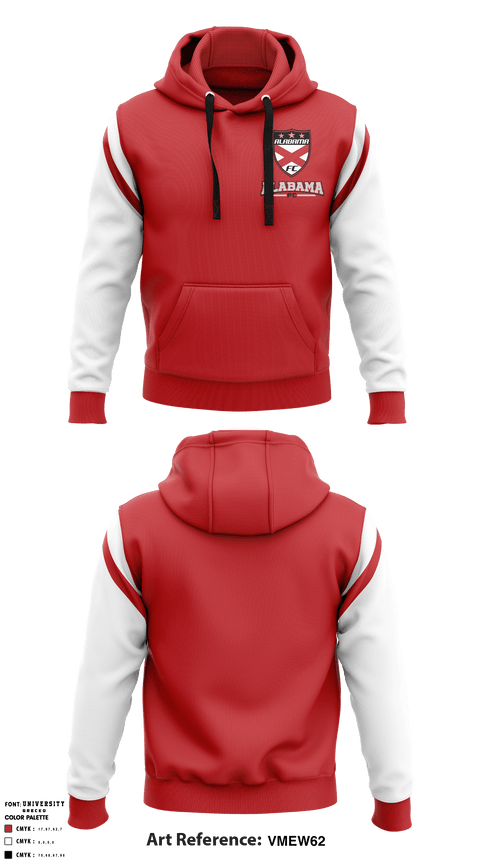 Hoodie, Alabama FC, School Spirit Store, Teamtime, Team time, sublimation, custom sports apparel, team uniforms, spirit wear, spiritwear, sports uniforms, custom shirts, team store, custom team store, fundraiser sports, apparel fundraiser
