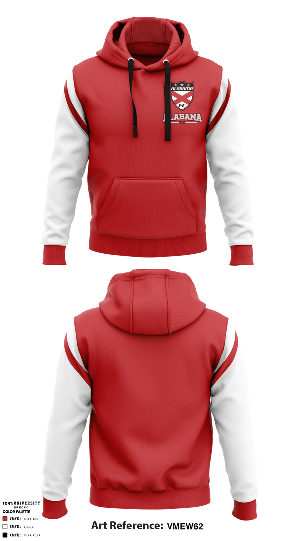 Hoodie, Alabama FC, School Spirit Store, Teamtime, Team time, sublimation, custom sports apparel, team uniforms, spirit wear, spiritwear, sports uniforms, custom shirts, team store, custom team store, fundraiser sports, apparel fundraiser