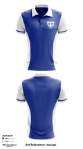Daniel Webster High School Women's Volleyball 14001476 Short Sleeve Performance Polo - 1