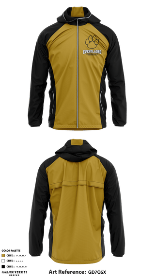 Windbreaker, Everglades Preparatory Academy Football, Football, Teamtime, Team time, sublimation, custom sports apparel, team uniforms, spirit wear, spiritwear, sports uniforms, custom shirts, team store, custom team store, fundraiser sports, apparel fundraiser