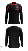 Verdigris Youth Football and Cheer 25693594 Long Sleeve Shooting Shirt - 1