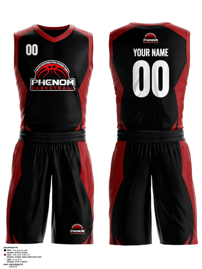 Phenom Basketball 73249829 Basketball Uniform - 1