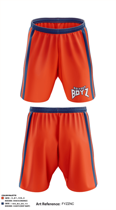 RockOut BOYZ 50557381 Athletic Shorts With Pockets - 3