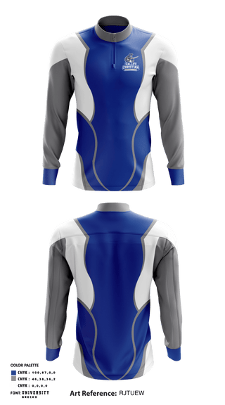 Quarter Zip Jacket, Valley Christian High School Wrestling, Wrestling, Teamtime, Team time, sublimation, custom sports apparel, team uniforms, spirit wear, spiritwear, sports uniforms, custom shirts, team store, custom team store, fundraiser sports, apparel fundraiser