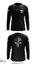 Lynn Police Department 4419386 Long Sleeve Performance Shirt - 1