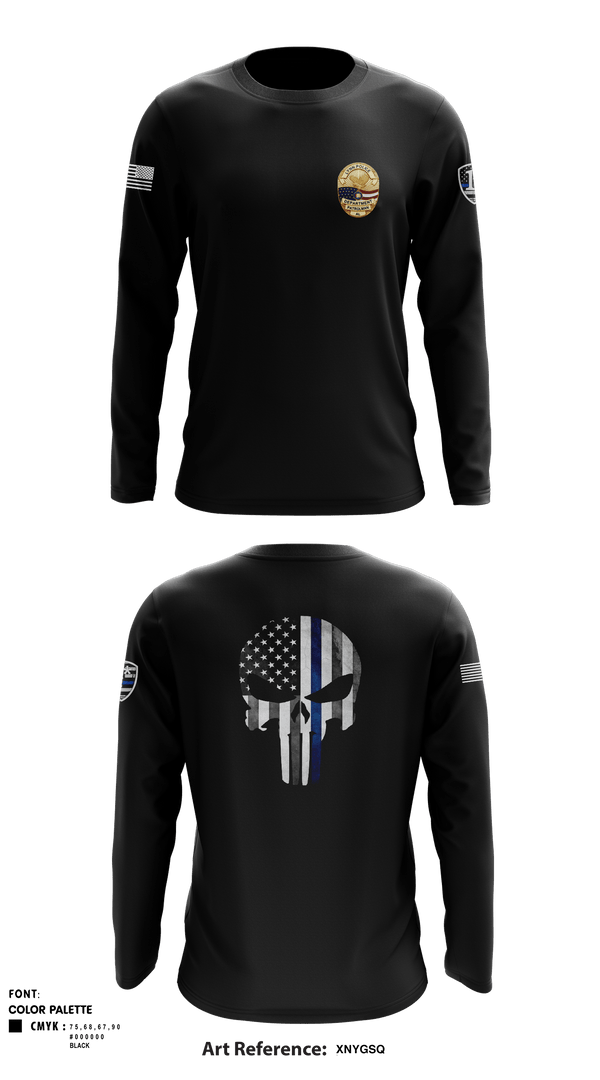 Long Sleeve Performance Shirt, , Police, Teamtime, Team time, sublimation, custom sports apparel, team uniforms, spirit wear, spiritwear, sports uniforms, custom shirts, team store, custom team store, fundraiser sports, apparel fundraiser