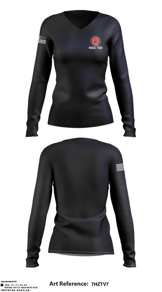 Women's Long Sleeve Vneck Shirt, , , Teamtime, Team time, sublimation, custom sports apparel, team uniforms, spirit wear, spiritwear, sports uniforms, custom shirts, team store, custom team store, fundraiser sports, apparel fundraiser