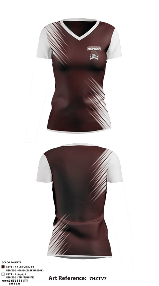 Women's Short Sleeve Vneck Shirt, Wellington C Mepham High School Softball, Softball, Teamtime, Team time, sublimation, custom sports apparel, team uniforms, spirit wear, spiritwear, sports uniforms, custom shirts, team store, custom team store, fundraiser sports, apparel fundraiser