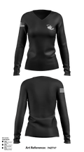 Reaper 79510117 Women's Long Sleeve V-neck Shirt - 1