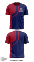 Memorial High School Track 71814788 Short Sleeve Performance Shirt - 1