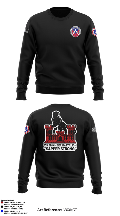 178th EN BN 26721135 Crew Neck Sweatshirt - 2