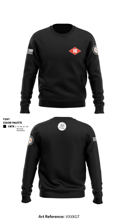 NMCB 18 77827271 Crew Neck Sweatshirt - 2