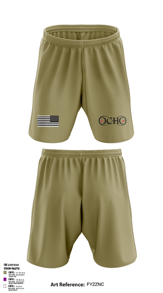 Athletic Shorts With Pockets, 98th CA BN98th HHC CA BN TAN, Army, Teamtime, Team time, sublimation, custom sports apparel, team uniforms, spirit wear, spiritwear, sports uniforms, custom shirts, team store, custom team store, fundraiser sports, apparel fundraiser