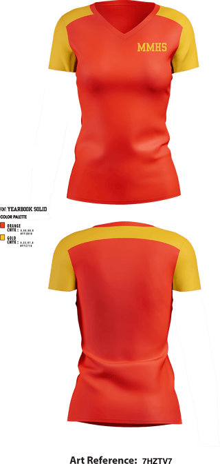 Women's Short Sleeve Vneck Shirt, MMHS, Women's Volleyball, Teamtime, Team time, sublimation, custom sports apparel, team uniforms, spirit wear, spiritwear, sports uniforms, custom shirts, team store, custom team store, fundraiser sports, apparel fundraiser