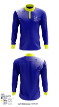 Cleveland Hill High School Tennis 1461357 Quarter Zip Jacket - 1