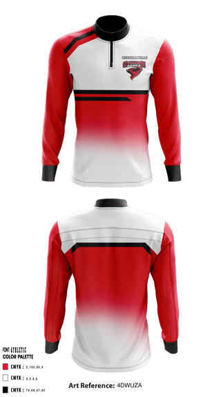 Quarter Zip Jacket, Russellville High School Dance, School Spirit Store, Teamtime, Team time, sublimation, custom sports apparel, team uniforms, spirit wear, spiritwear, sports uniforms, custom shirts, team store, custom team store, fundraiser sports, apparel fundraiser