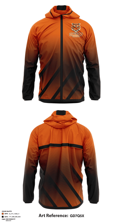 Gallup High School Soccer 96171888 Windbreaker - 1